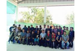 ทางบริษัทได้ร่วมกับกรมวิชาการเกษตร เข้าไปอบรม